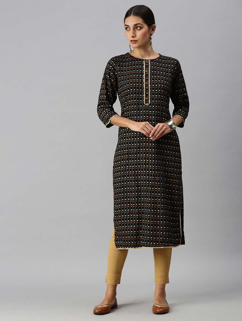 women's straight kurta