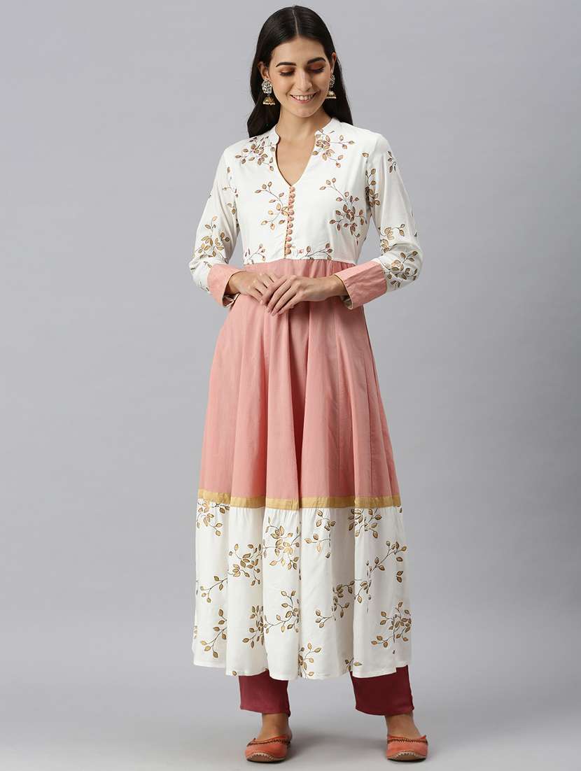 women's flared kurta