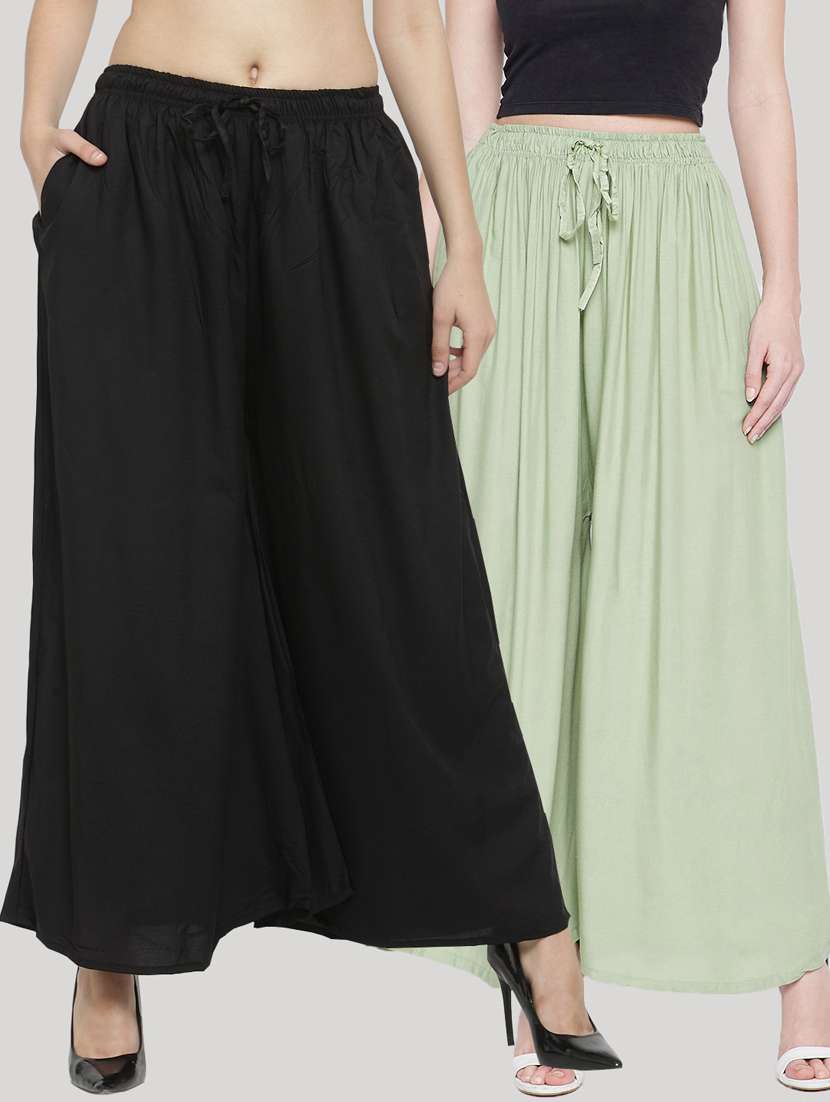 set of 2 combo palazzo