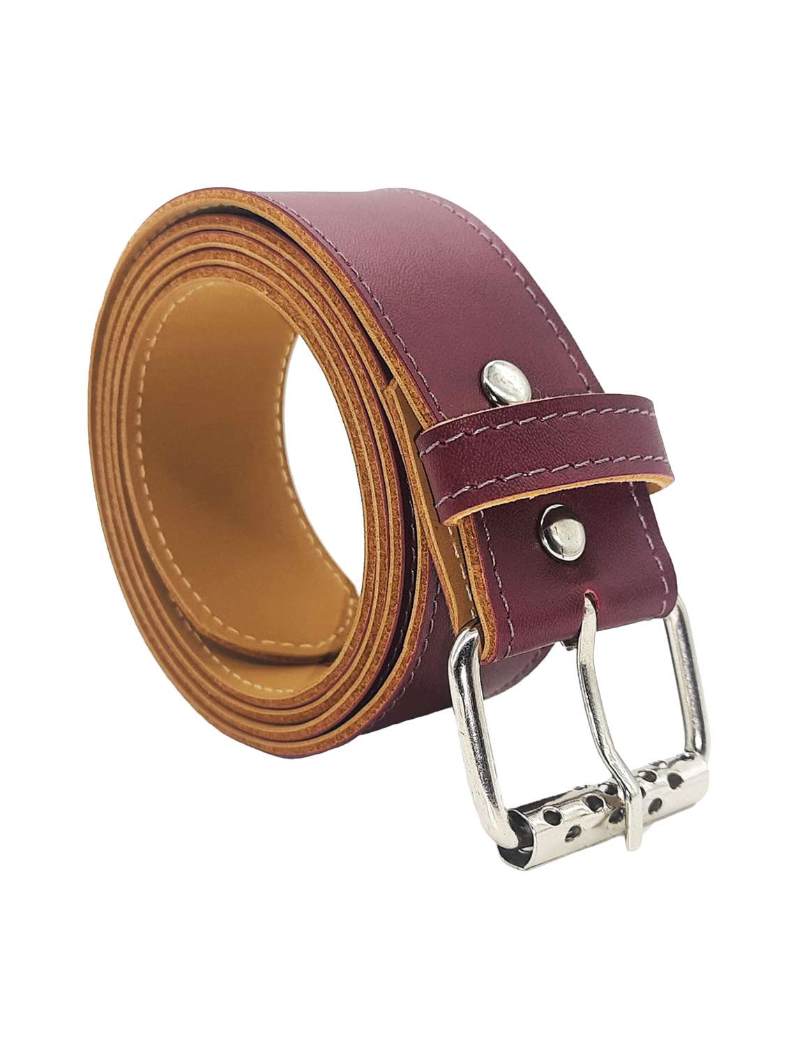 red leatherette (pu belt