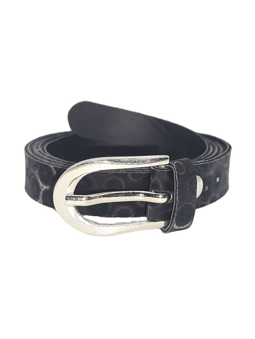 black leatherette (pu belt - 18249614 -  Standard Image - 1