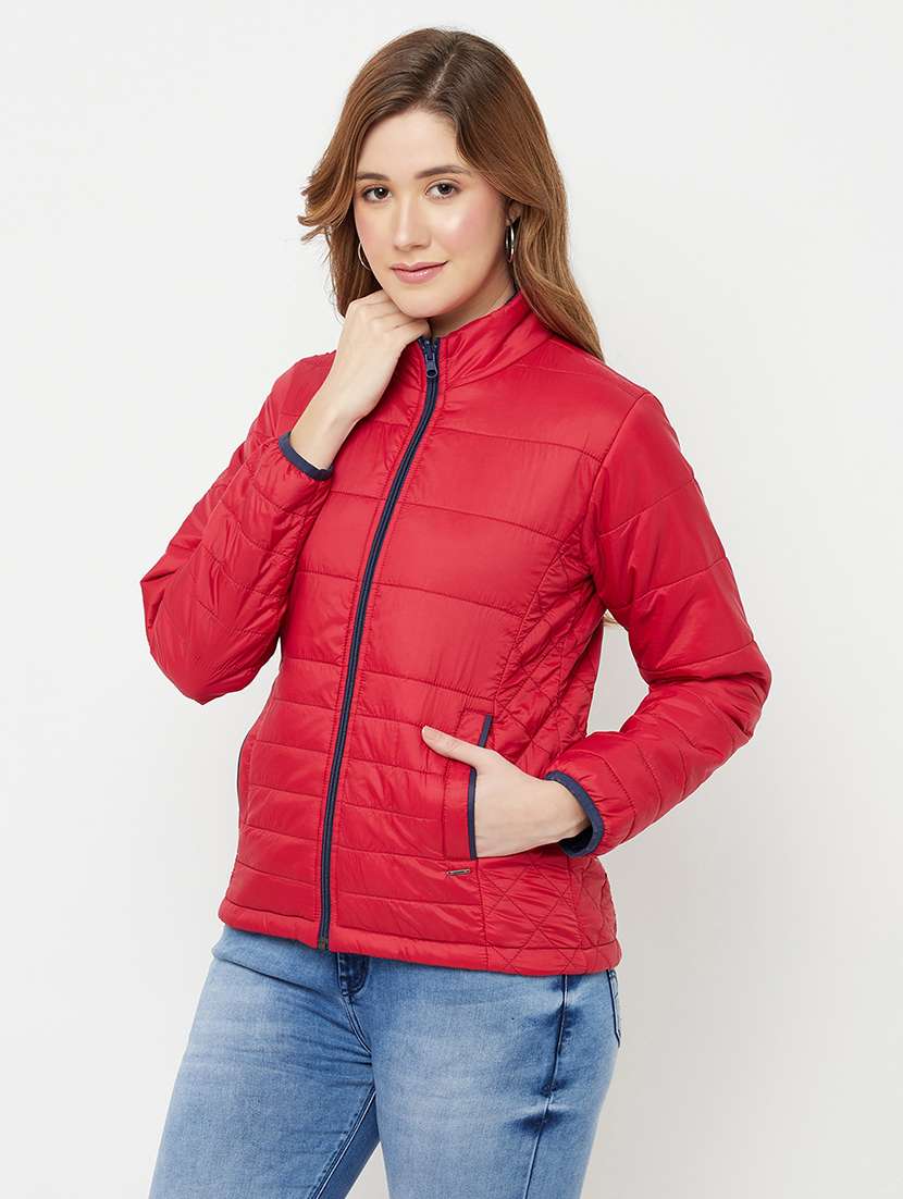 mandarin neck reversible jacket - 18249956 - Standard Image - 4