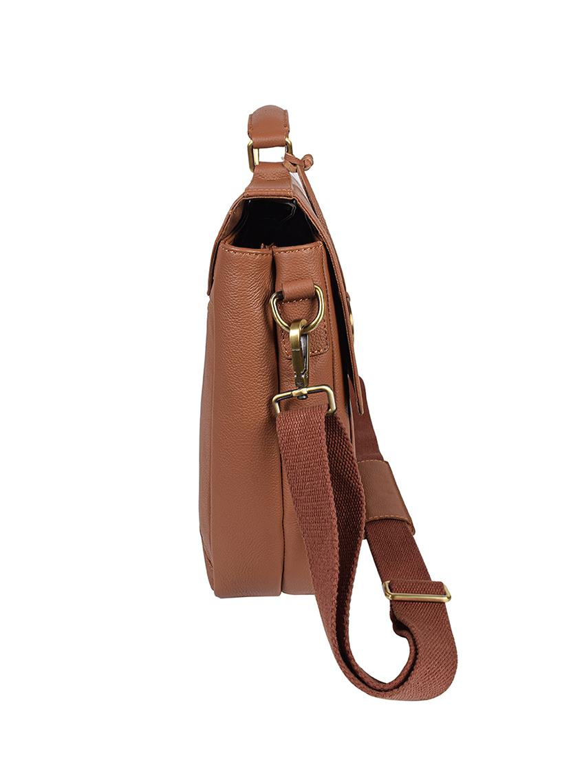 tan leather laptop bag - 18250092 - Standard Image - 4