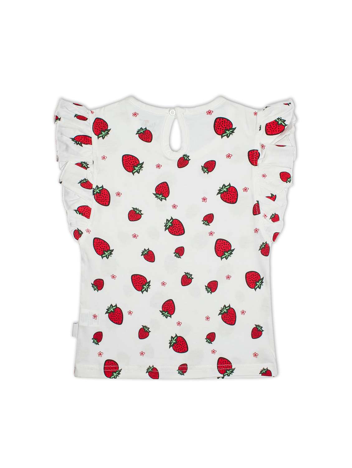 white printed regular top - 18250172 - Standard Image - 1