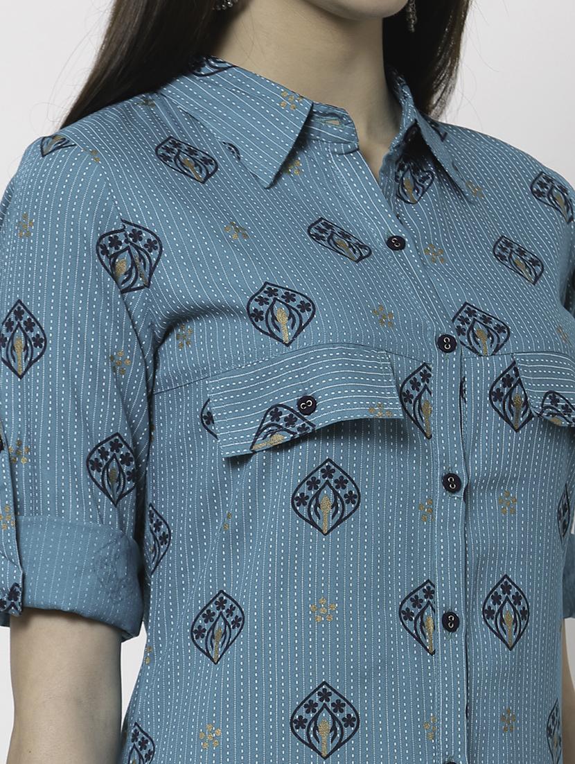 women's straight kurta - 18250192 - Standard Image - 4