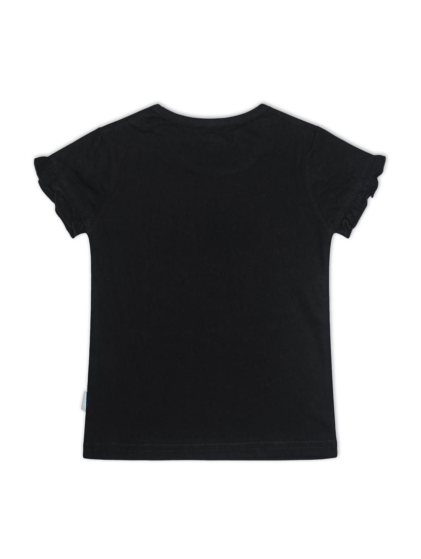 black printed regular top - 18250835 -  Standard Image - 1