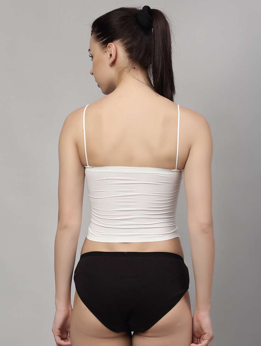 white solid bras and panty set - 18251265 - Standard Image - 1