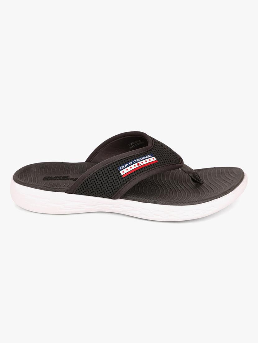 grey mesh slip on flip flops - 18253176 -  Standard Image - 1
