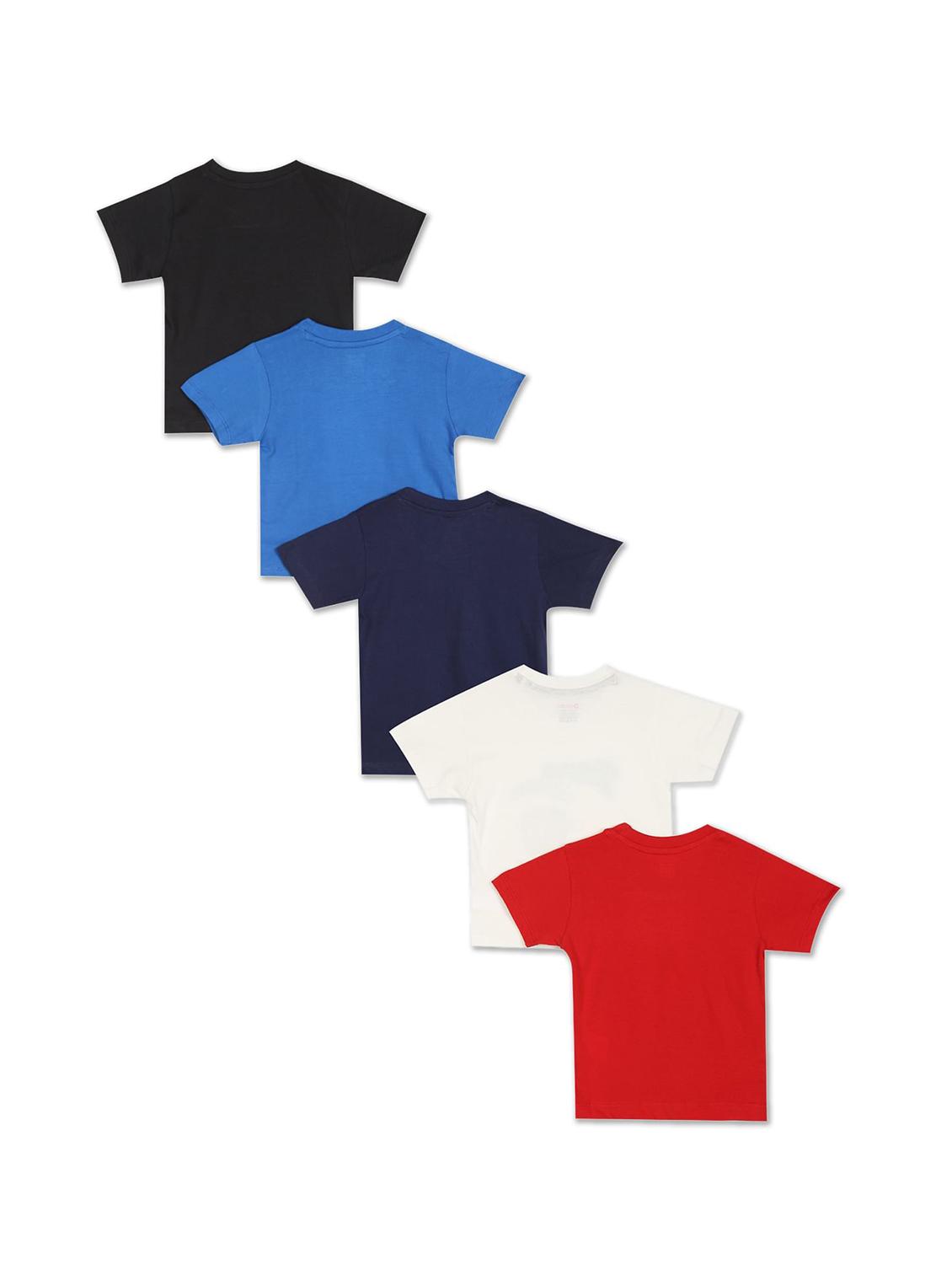 set of 5 printed t-shirt - 18255015 -  Standard Image - 1