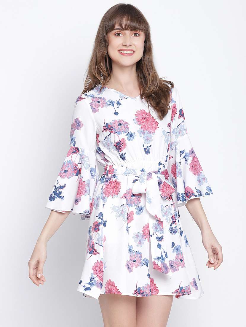 Women's Floral Dress - 18259587 -  Standard Image - 1