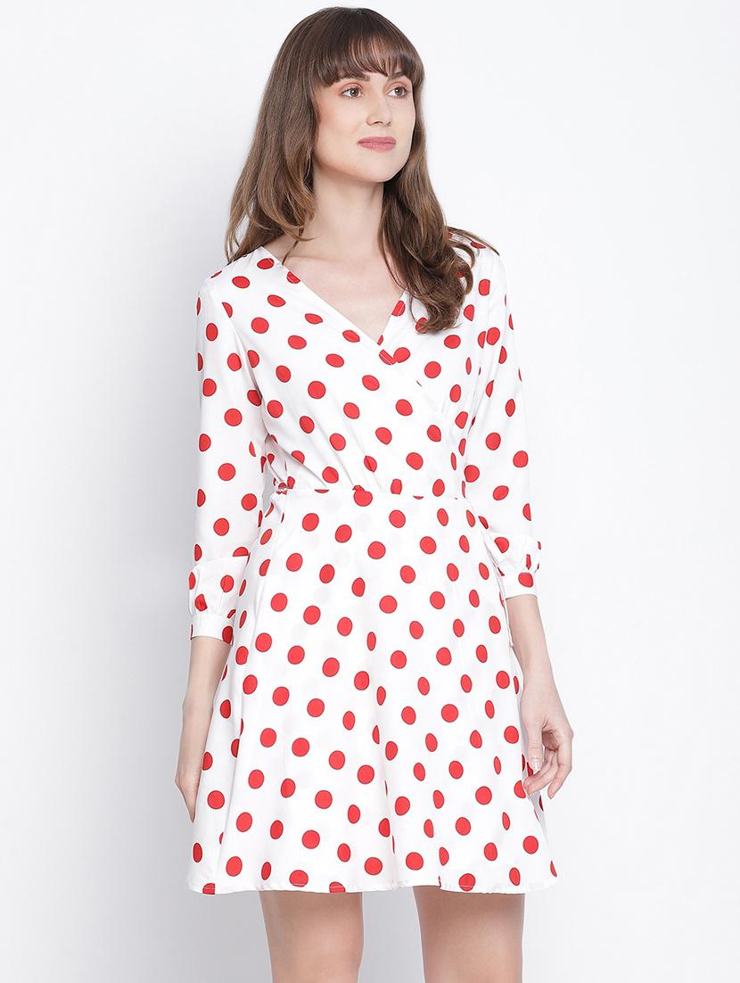women's  polka dots dress - 18259599 -  Standard Image - 1