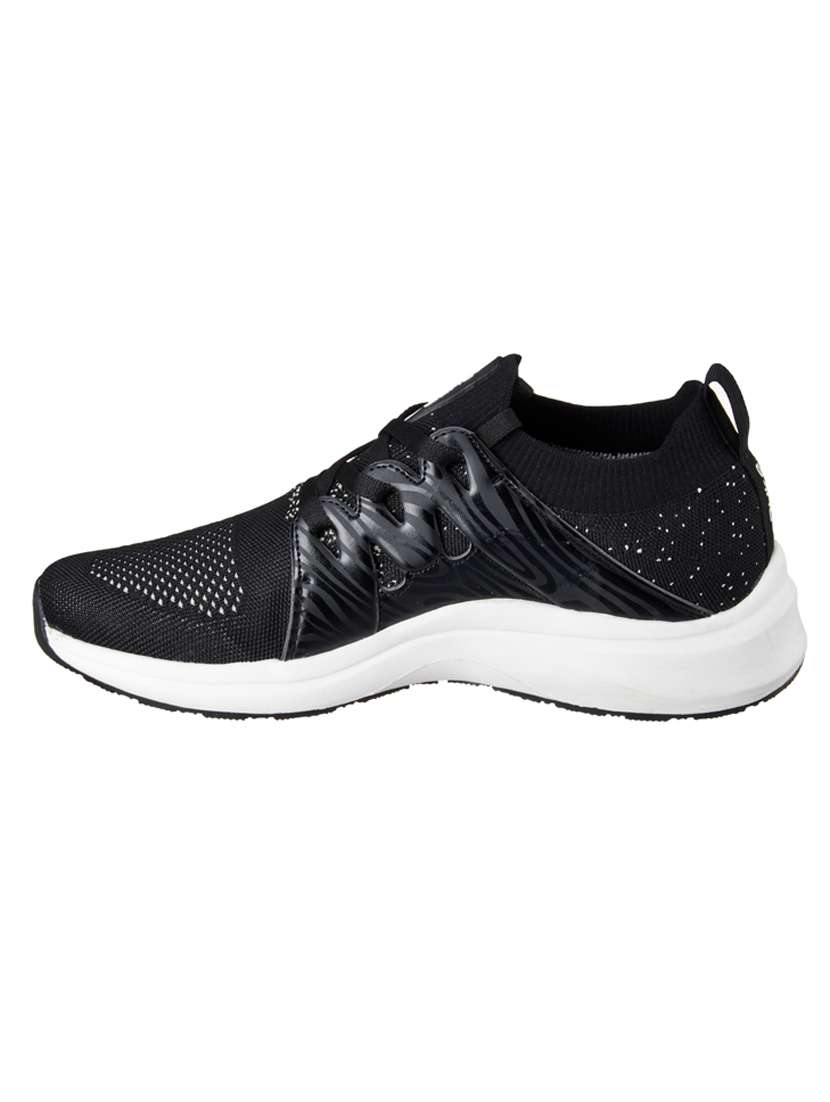 black fabric sport shoes - 18259629 -  Standard Image - 1