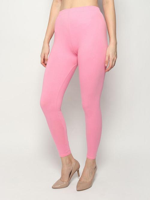 pink solid legging - 18260608 -  Standard Image - 0