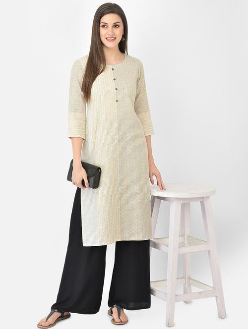 women's straight kurta - 18260790 -  Standard Image - 0