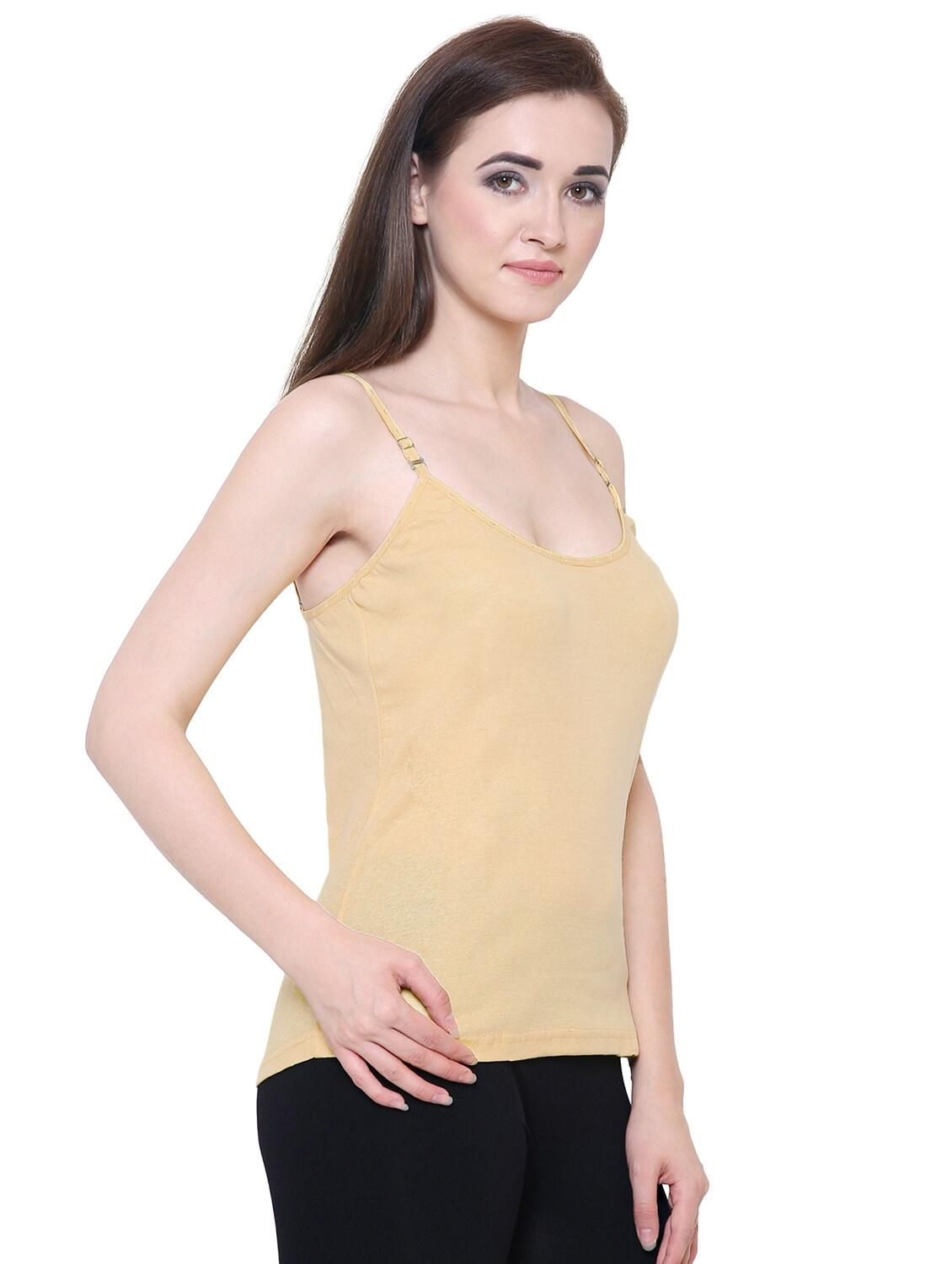 cami neck solid camisole - 18260868 - Standard Image - 1