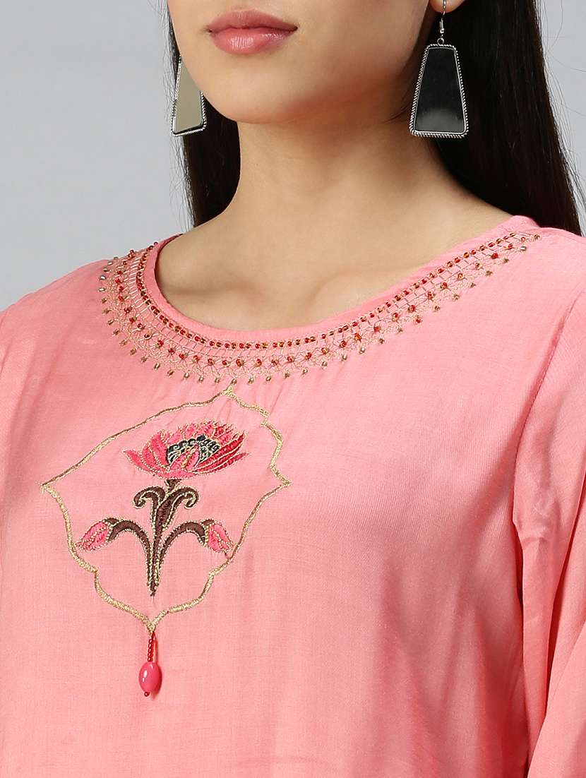 women embroidered kurta pant set with dupata - 18260960 -  Standard Image - 6