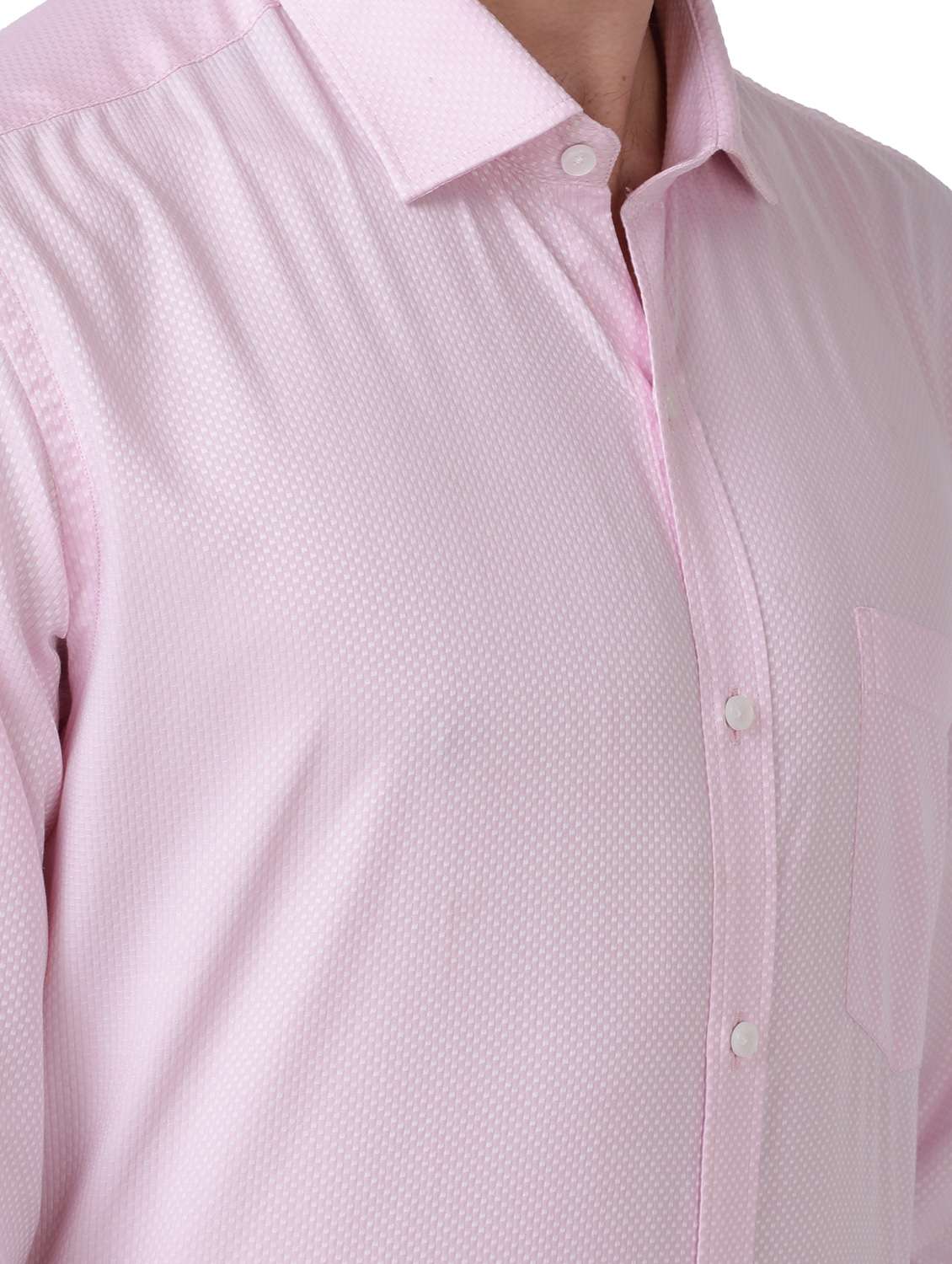 pink self-designed formal shirt - 18261349 - Standard Image - 4
