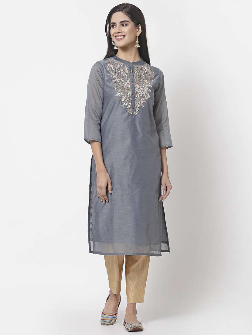 women's straight kurta