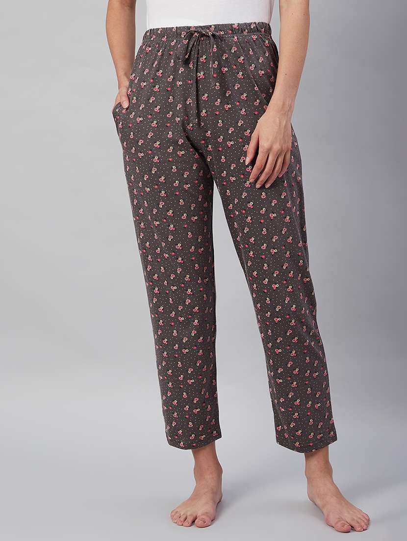 mid rise printed pajama