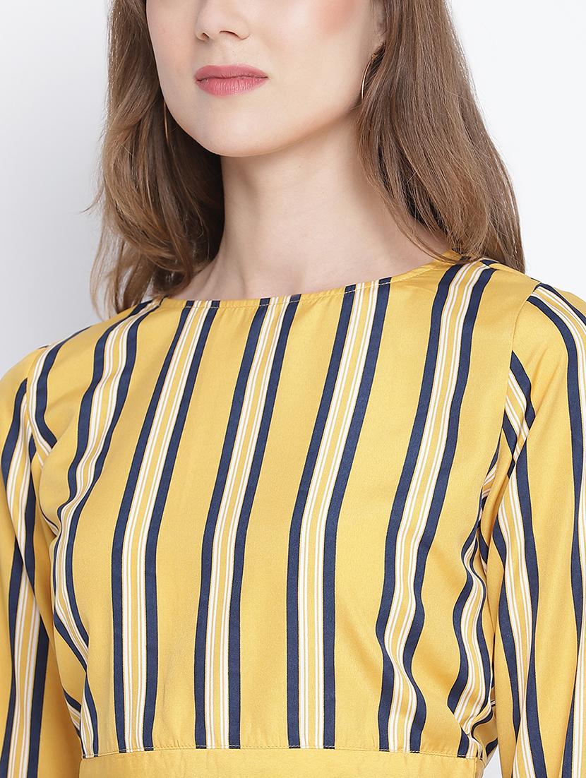women's crop round neck top - 18262083 - Standard Image - 4