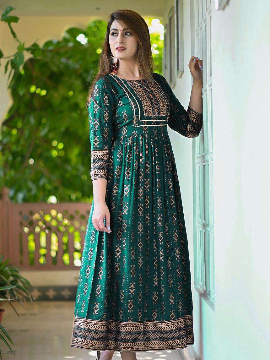 Women's Flared Kurta - 18262103 -  Standard Image - 1