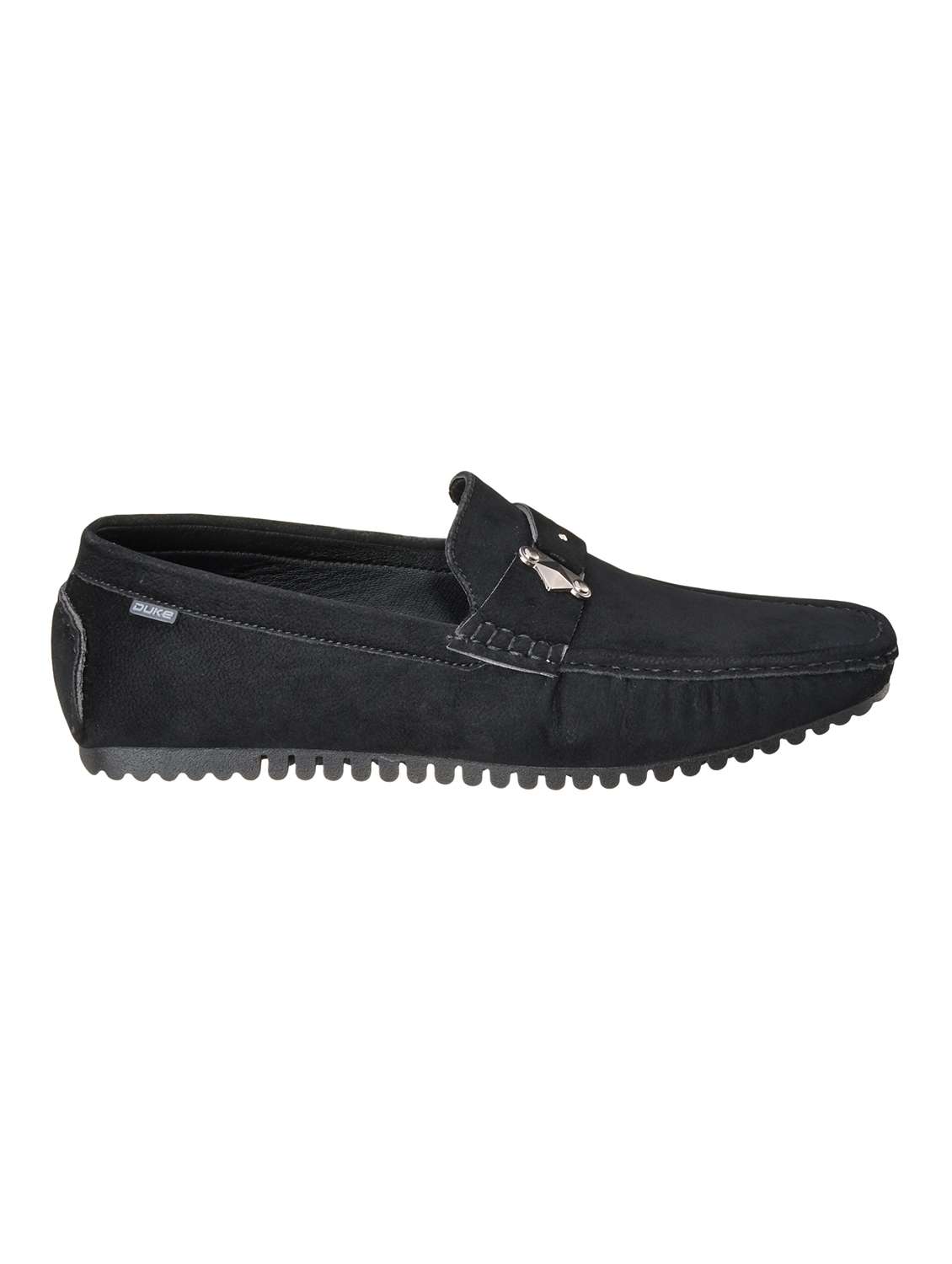 black suede slip on loafers - 18264120 -  Standard Image - 1