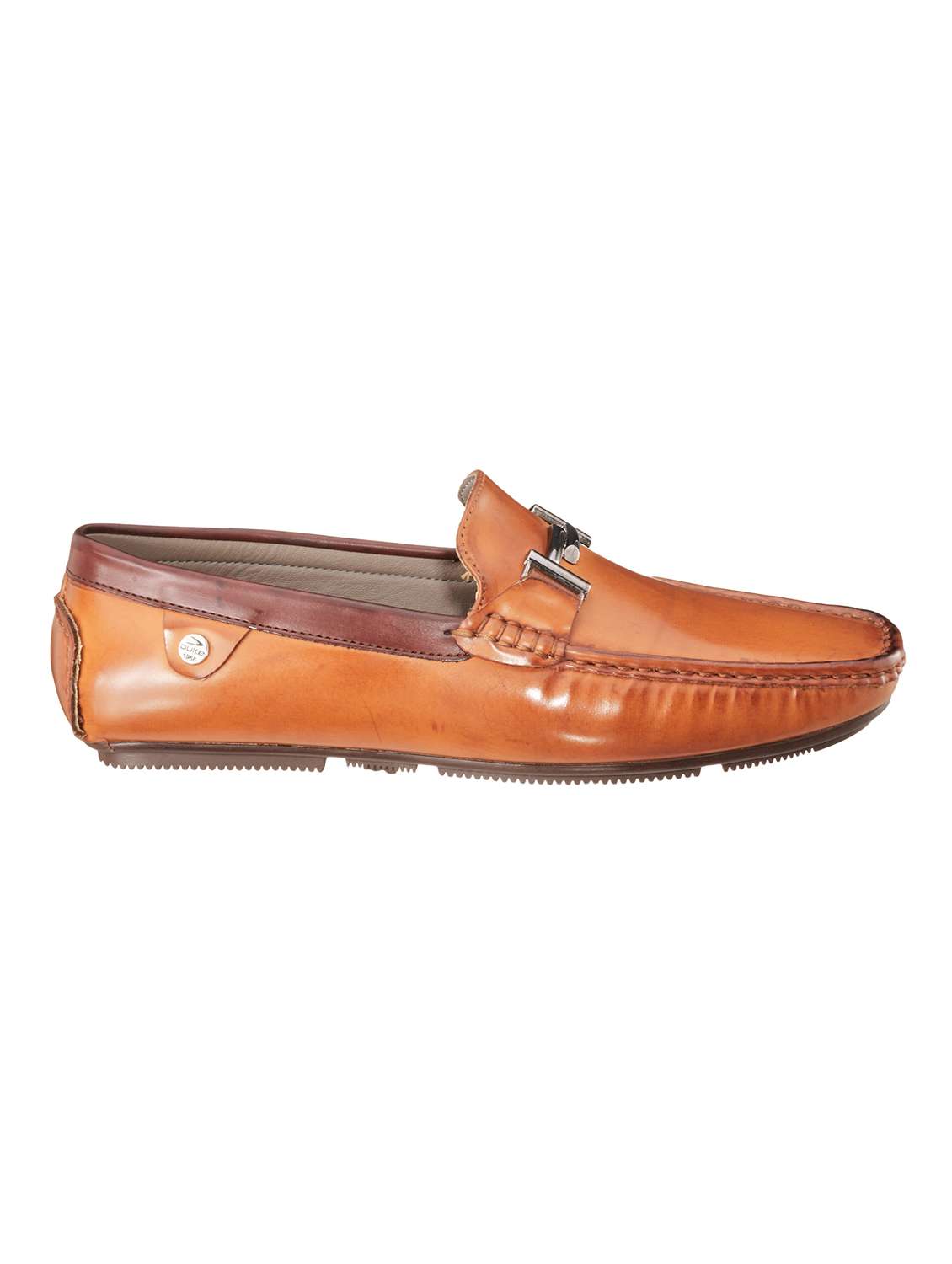Tan Synthetic Slip On Loafers - 18264123 -  Standard Image - 1
