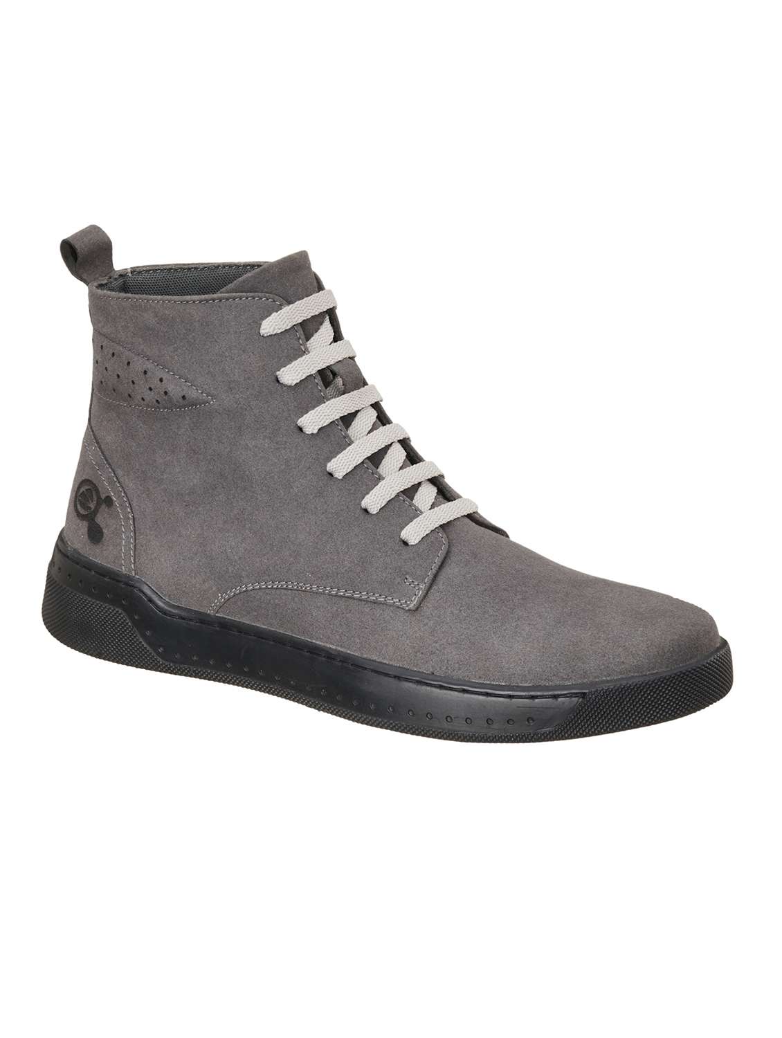 grey suede lace up boots - 18264253 - Zoom Image - 0