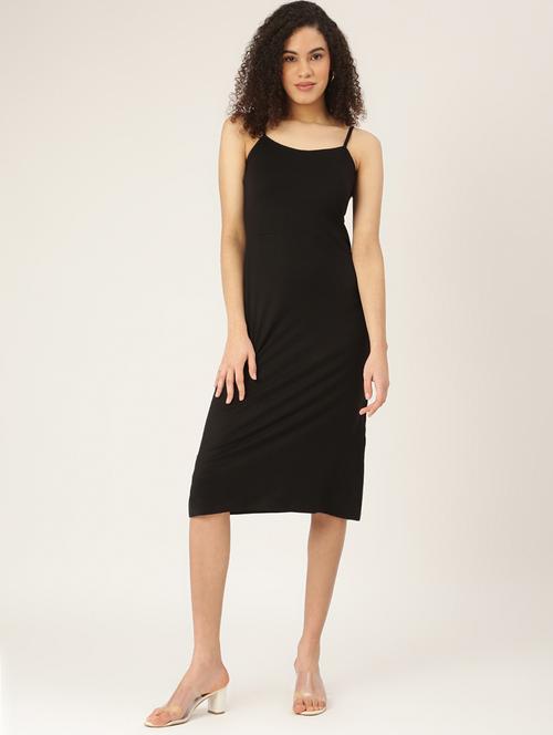 cami neck solid bodycon dress - 18266272 - Standard Image - 0