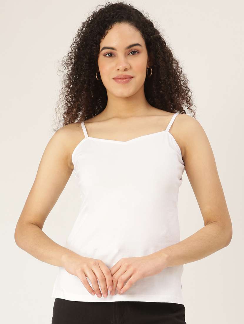 cami neck solid top - 18266458 - Zoom Image - 0
