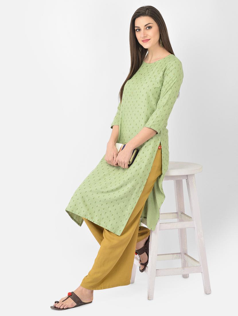 women's straight kurta - 18269230 - Standard Image - 4