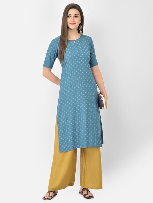 women's straight kurta - 18269245 -  Standard Image - 0