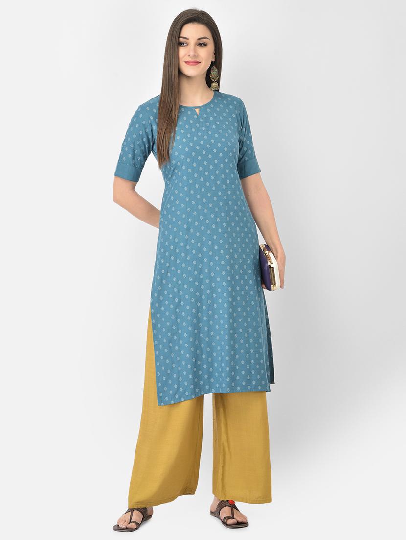 women's straight kurta - 18269245 -  Zoom Image - 0
