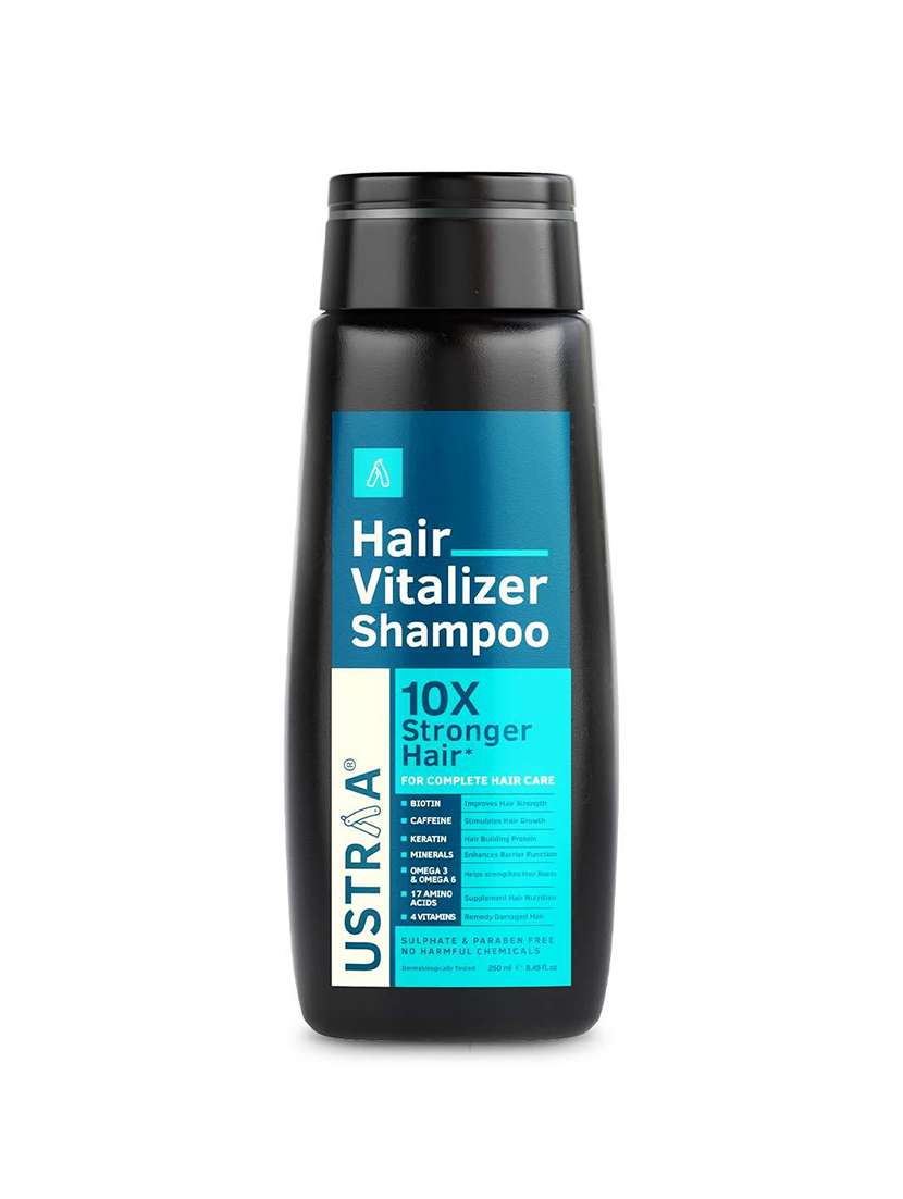 Ustraa Hair Vitalizer Kit (Hair Vitalizer Shampoo   250ml & Hair Growth Vitalizer   100ml)