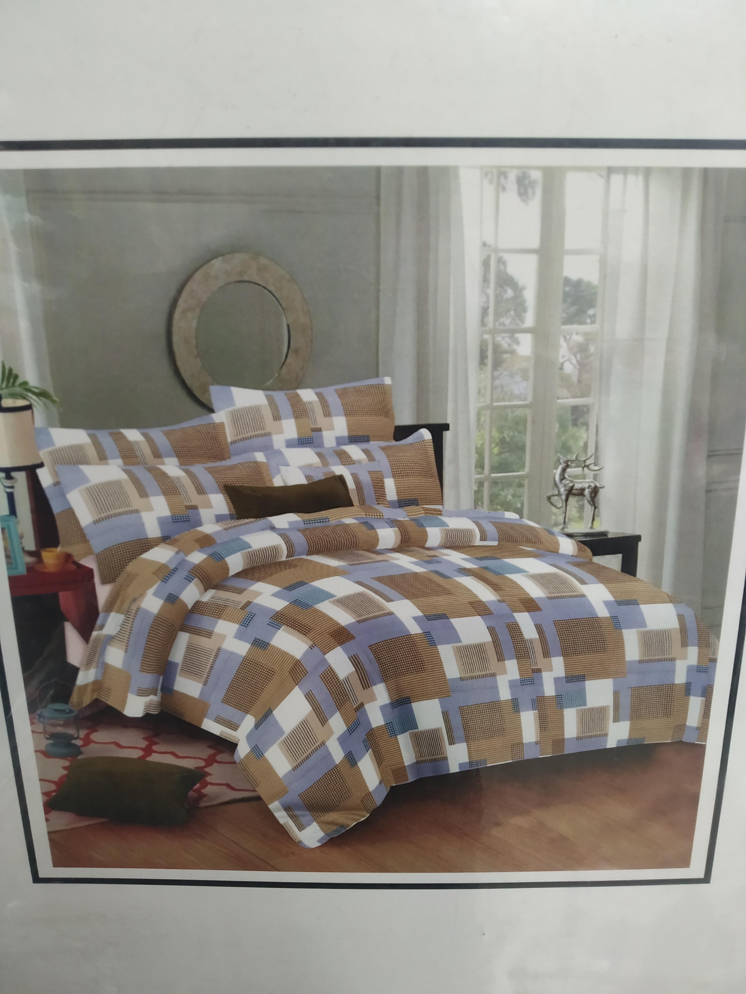 cotton bedsheets double bed - 18271160 - Standard Image - 1
