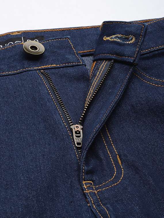 mid rise solid slim fit jean - 18271506 - Standard Image - 4