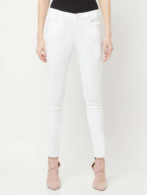 women's plain slim fit jeans - 18271637 -  Standard Image - 0