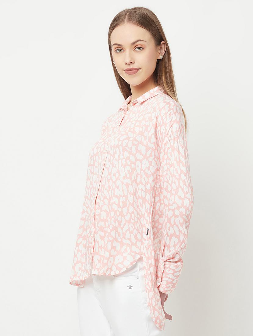 long sleeved printed shirt - 18271659 - Standard Image - 1