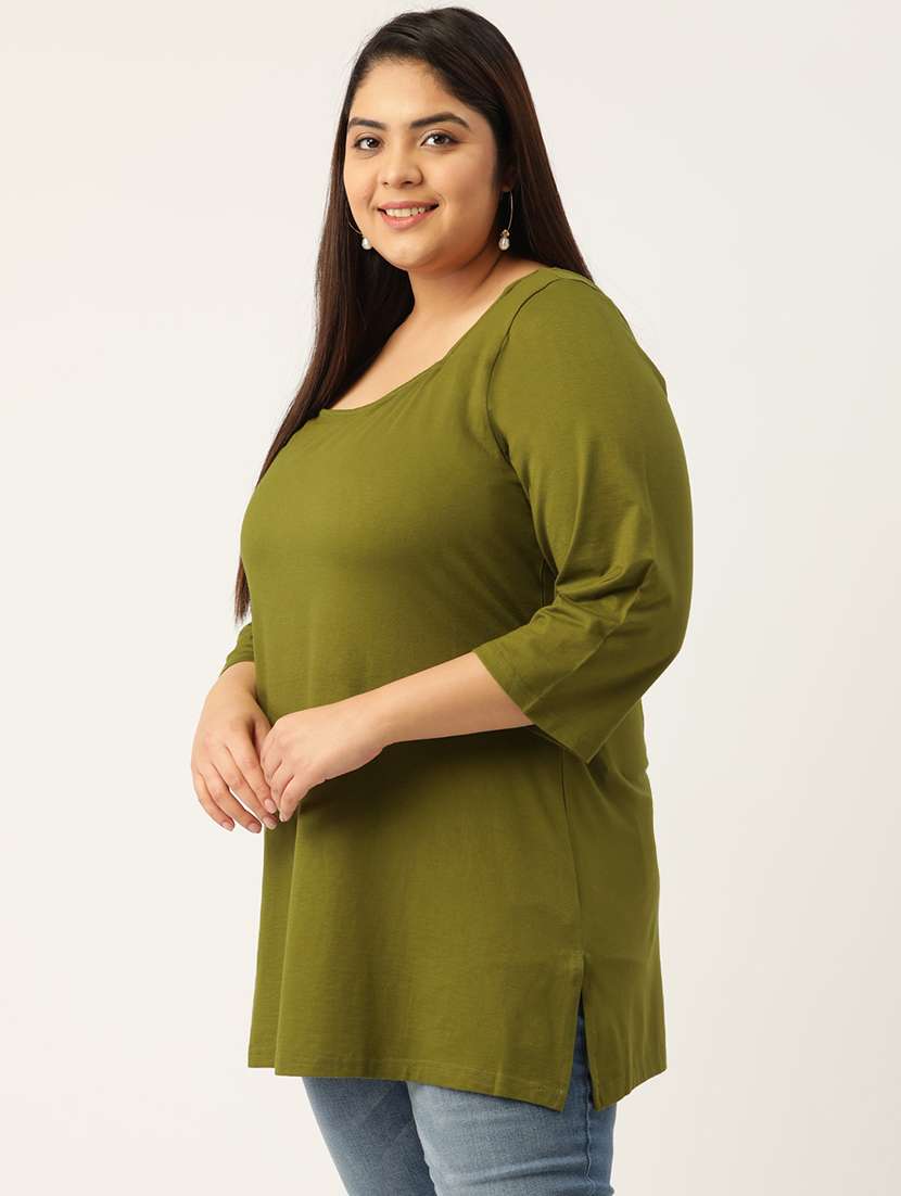 women's a line square neck top - 18271874 -  Standard Image - 1