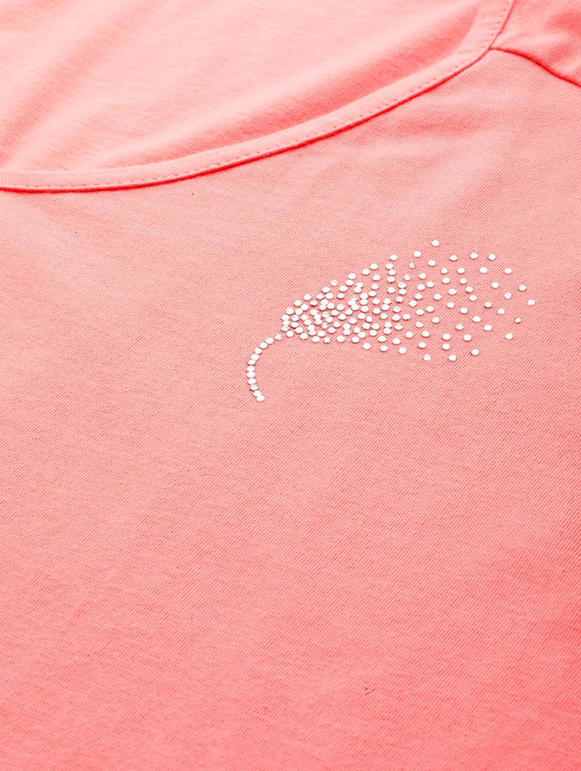 women's plain v neck t-shirt - 18272581 - Standard Image - 4