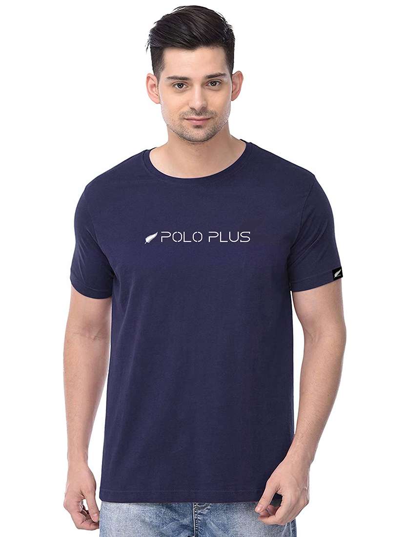 men round chest printed t-shirt