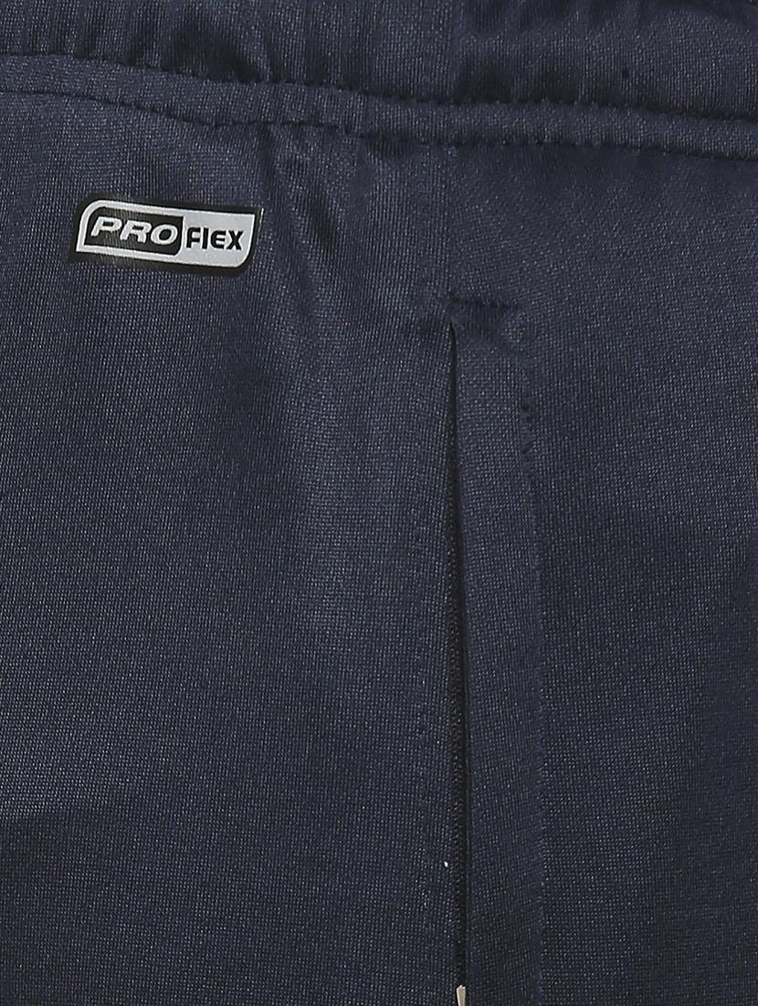 navy blue solid joggers track pant - 18273539 - Standard Image - 4