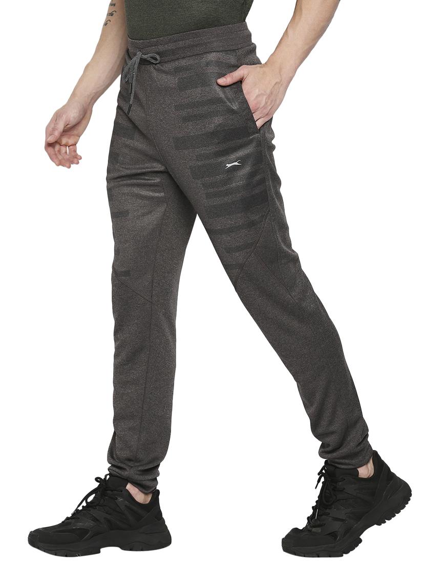 charcoal-grey melange joggers track pant - 18273547 - Standard Image - 1