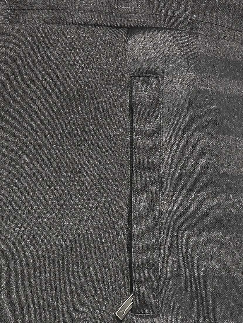 charcoal-grey melange joggers track pant - 18273547 - Standard Image - 4