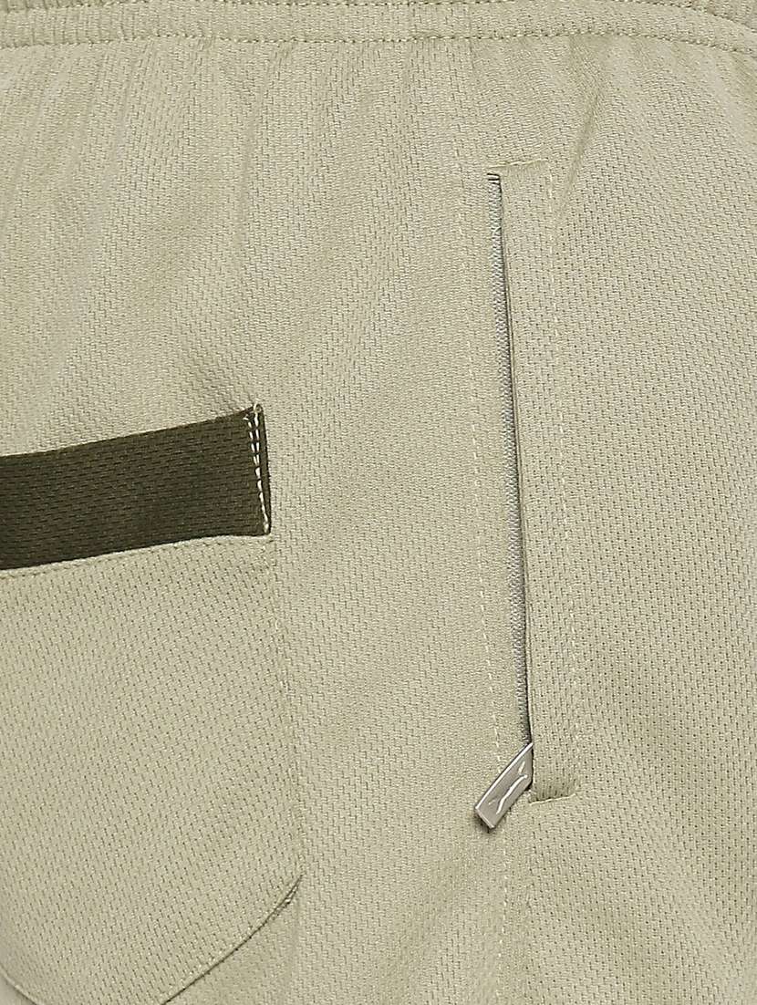 olive textured track pant - 18273569 - Standard Image - 4