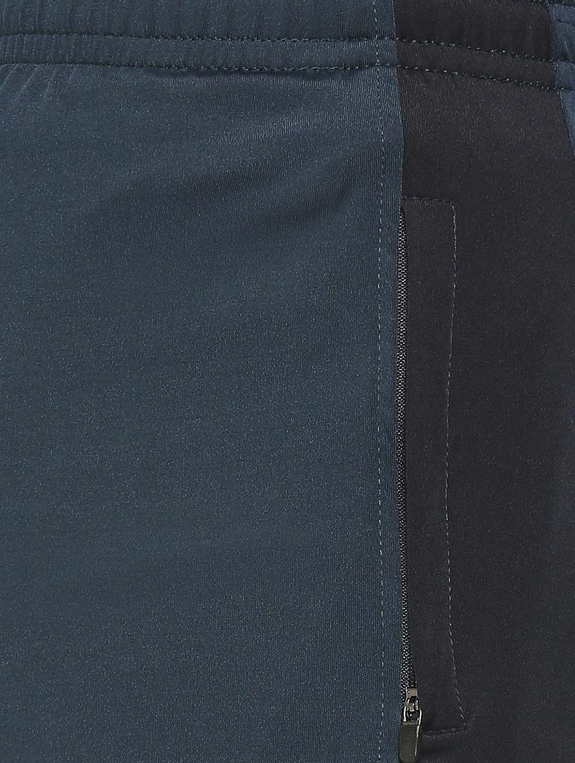 teal color-blocked short - 18273643 - Standard Image - 4