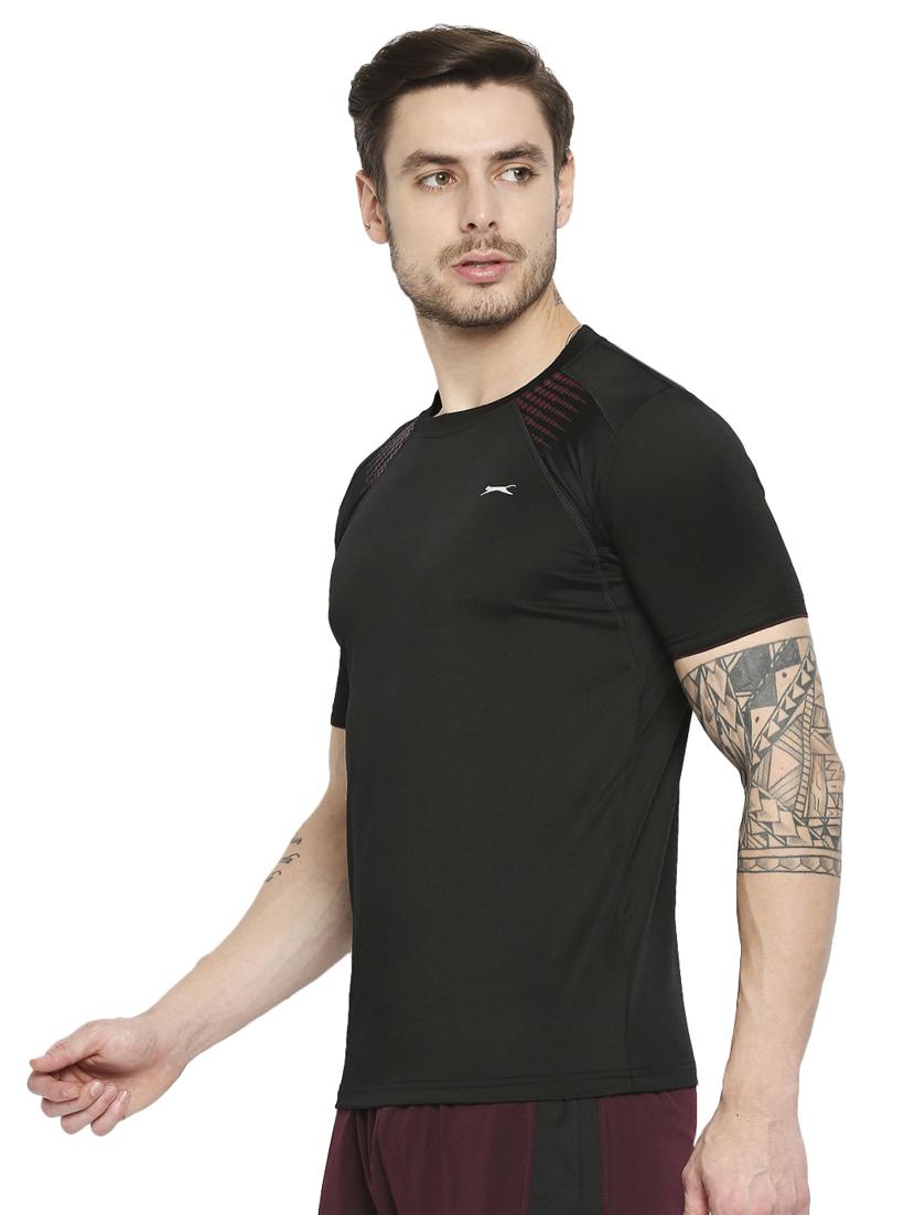 black solid t-shirt - 18273664 -  Standard Image - 1