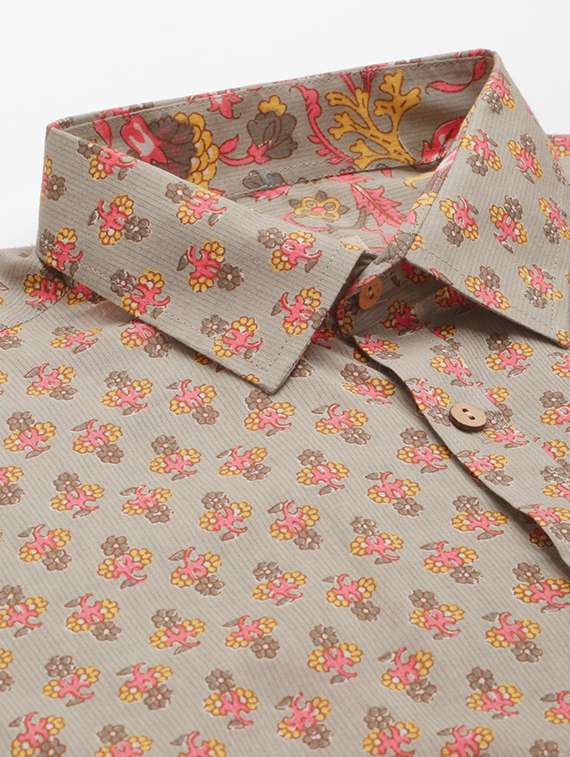 mens florals casual shirt - 18274797 -  Standard Image - 4