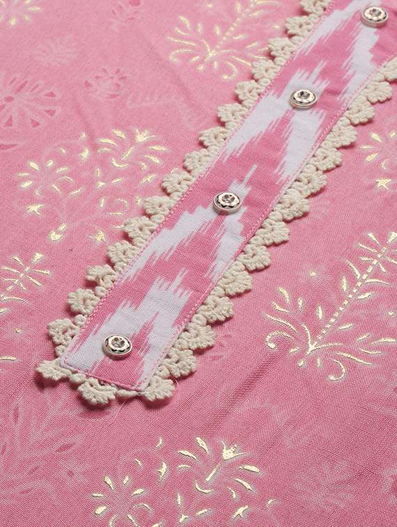 printed unstitched suit set - 18274841 -  Standard Image - 4