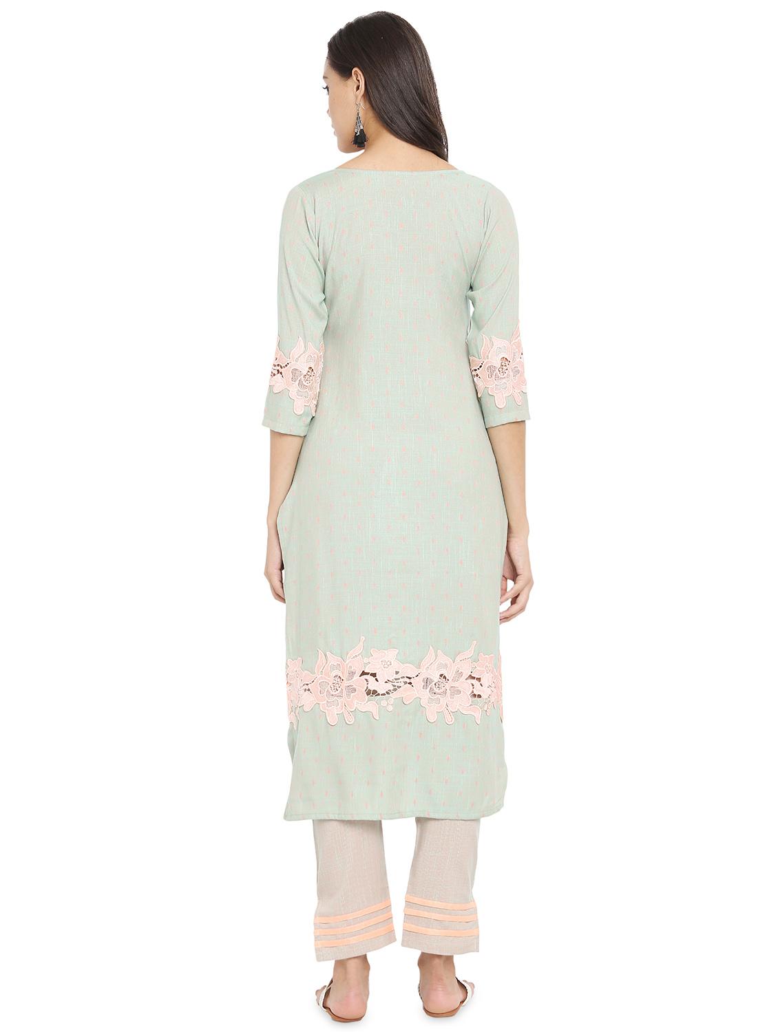 green suit set - 18276347 - Standard Image - 1
